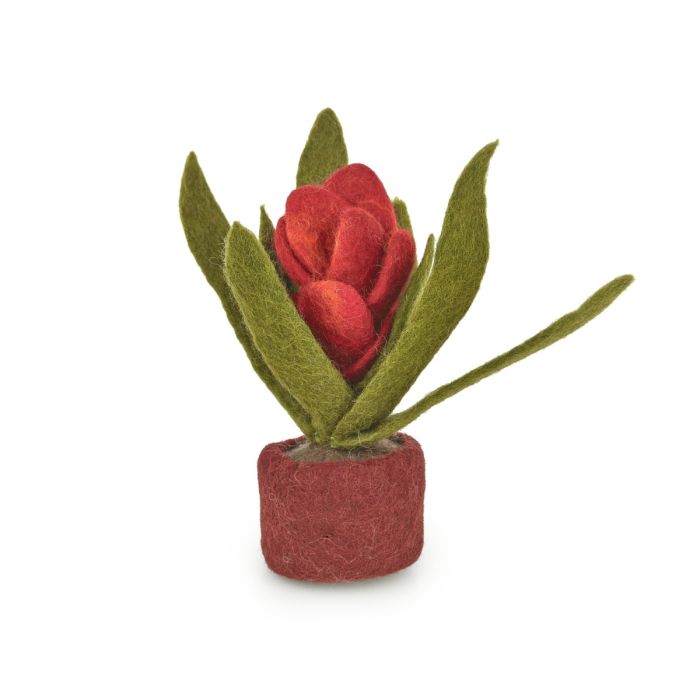 Handmade Felt Juna Tropical House Plant standing decoration
