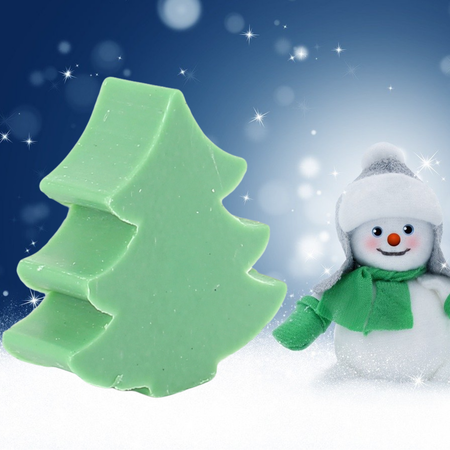 Christmas Tree shaped soap - Pine Tree scent