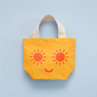 Sunshine Eyes Yellow Tote Bag