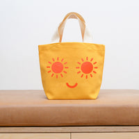 Sunshine Eyes Yellow Tote Bag
