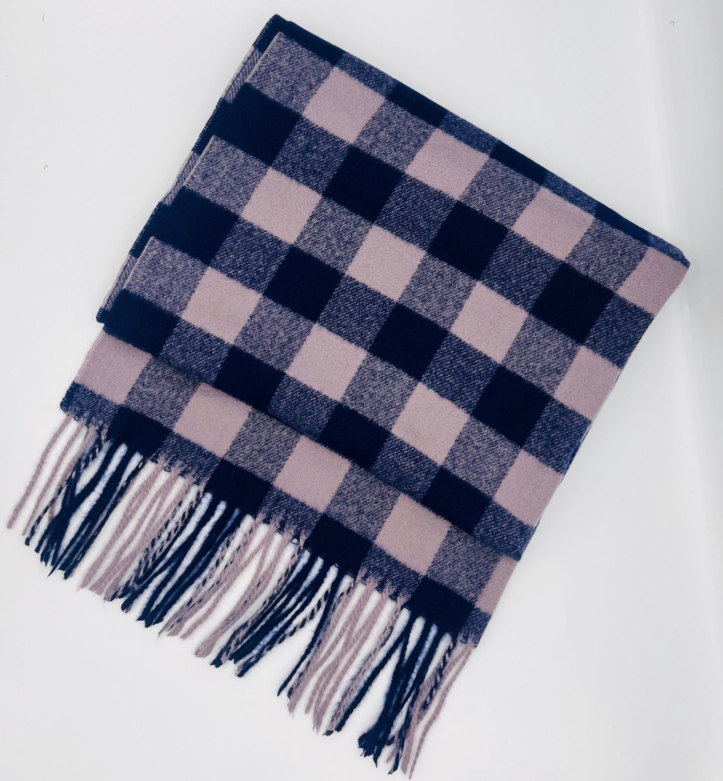 Checked Soft Scarf