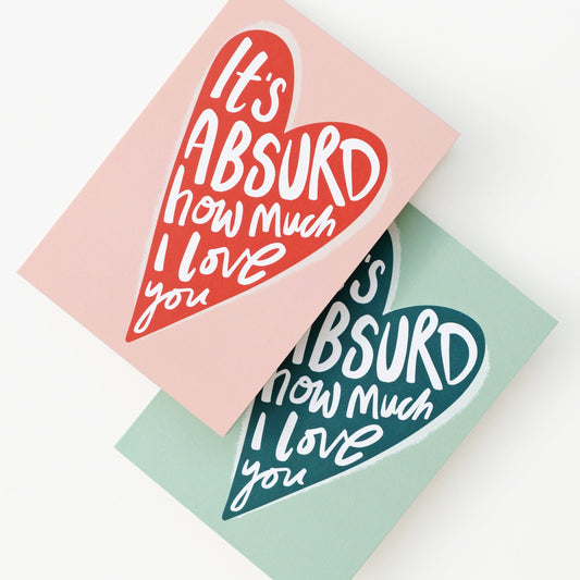 It's Absurd - Greeting Cards - 2 varieties