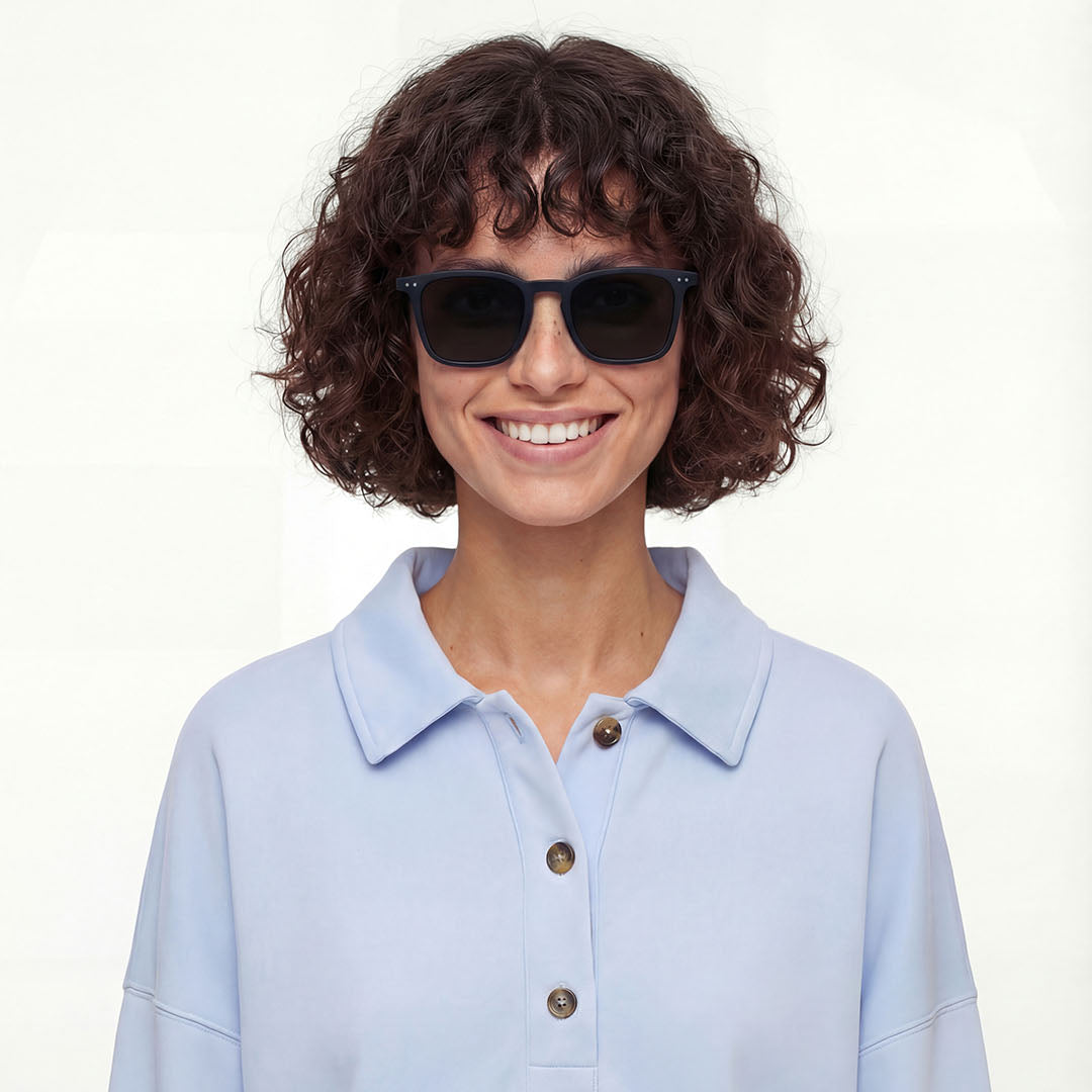 #E Midnight Blue Sunglasses