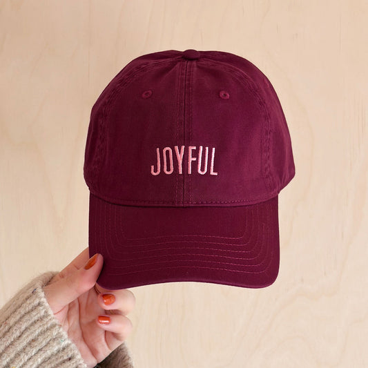Joyful baseball cap
