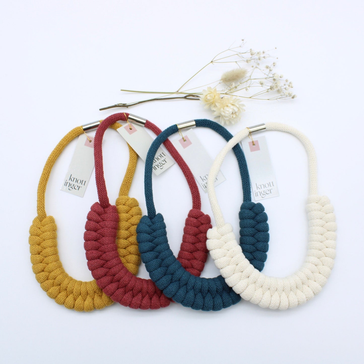 Knotted Rope Necklace