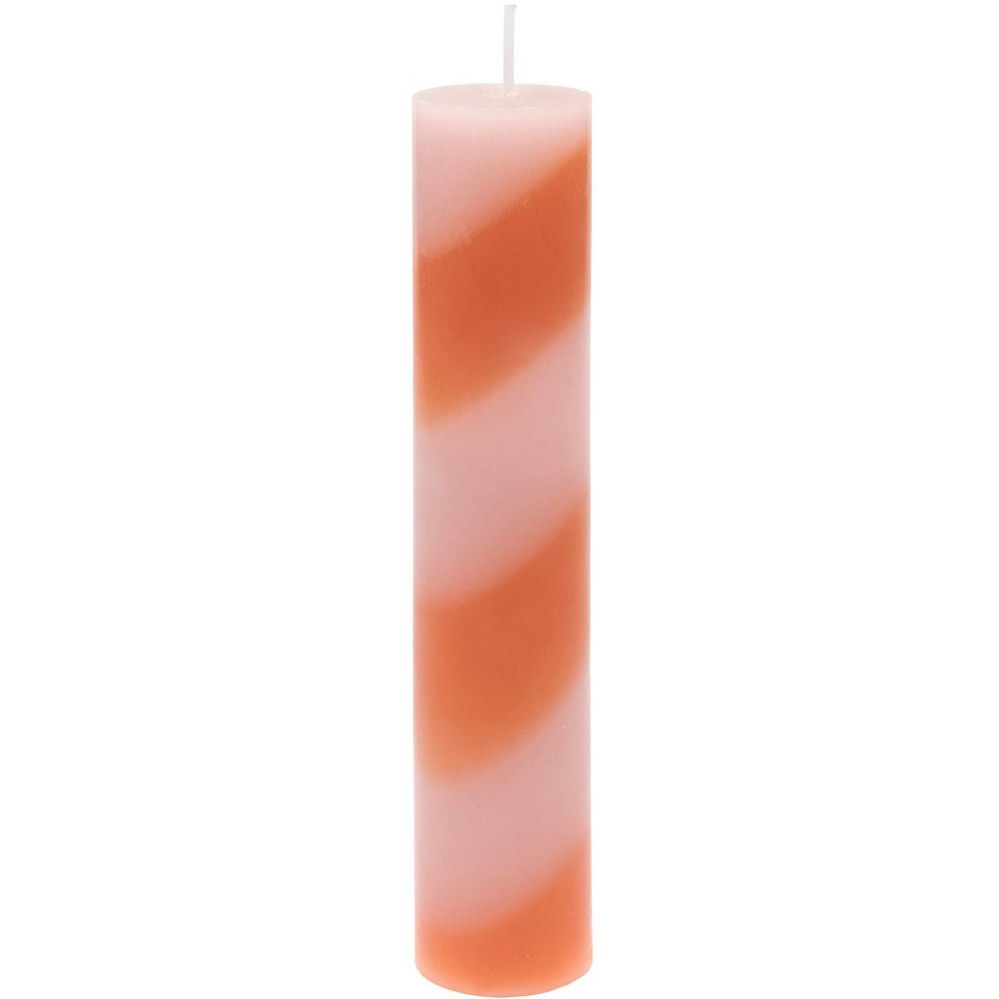 Striped tube candle  - 2 Varieties