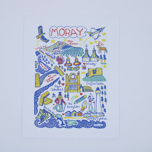 Moray Print A3