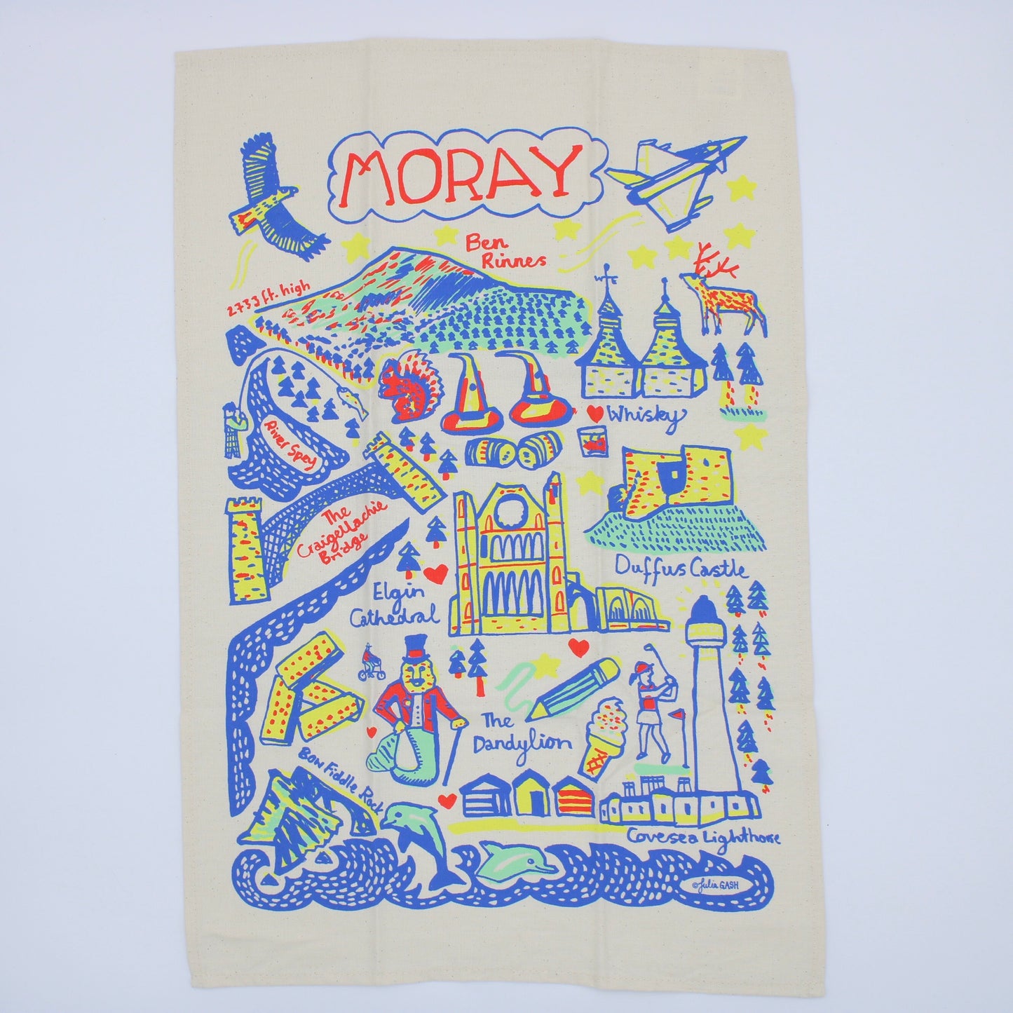 Moray Tea Towel