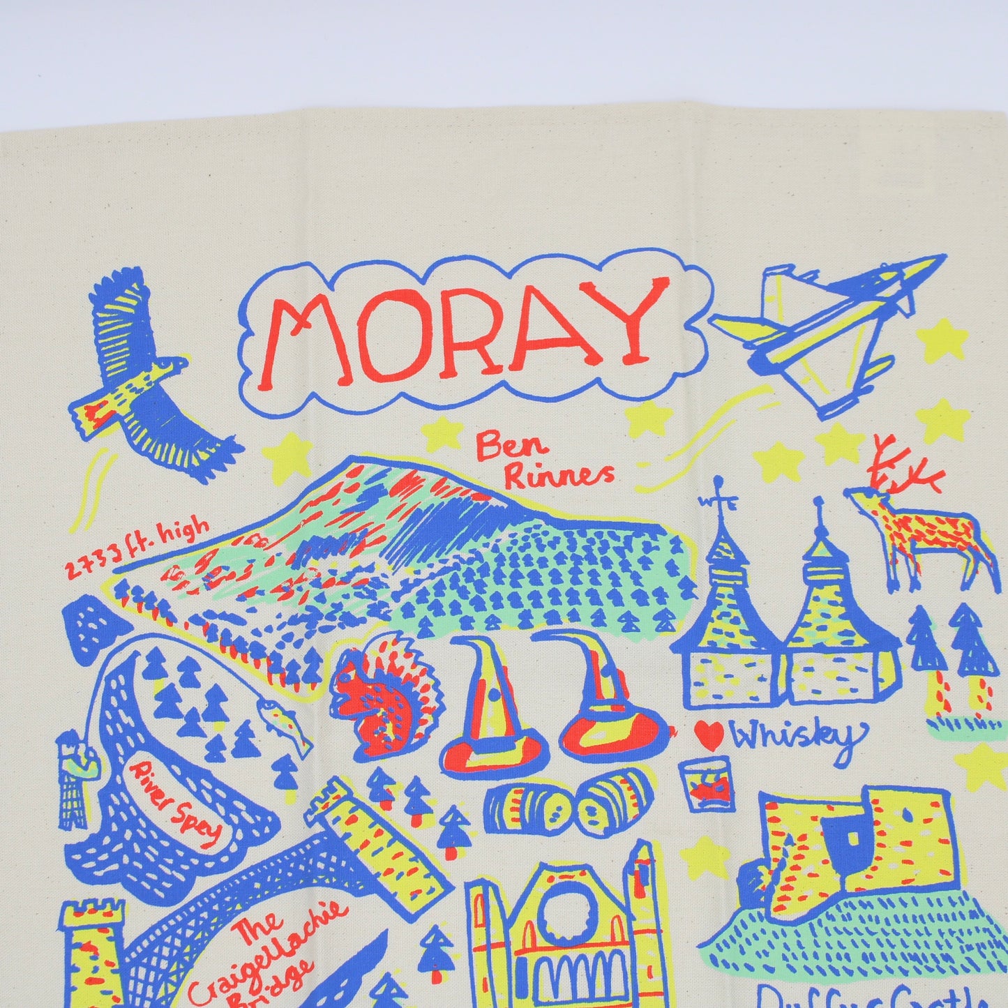 Moray Tea Towel