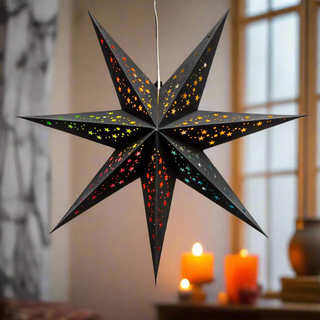 Paper Star Lantern -Venus Black