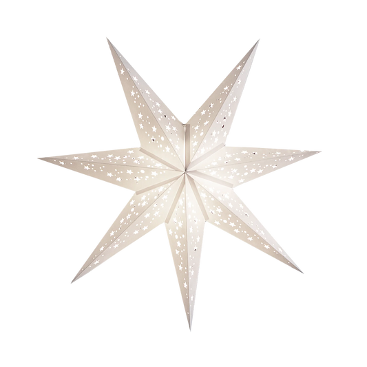 Paper Star Lantern -Venus White