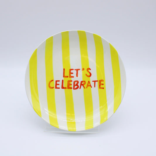 Let's Celebrate - Diego Decorative Dessert Plate