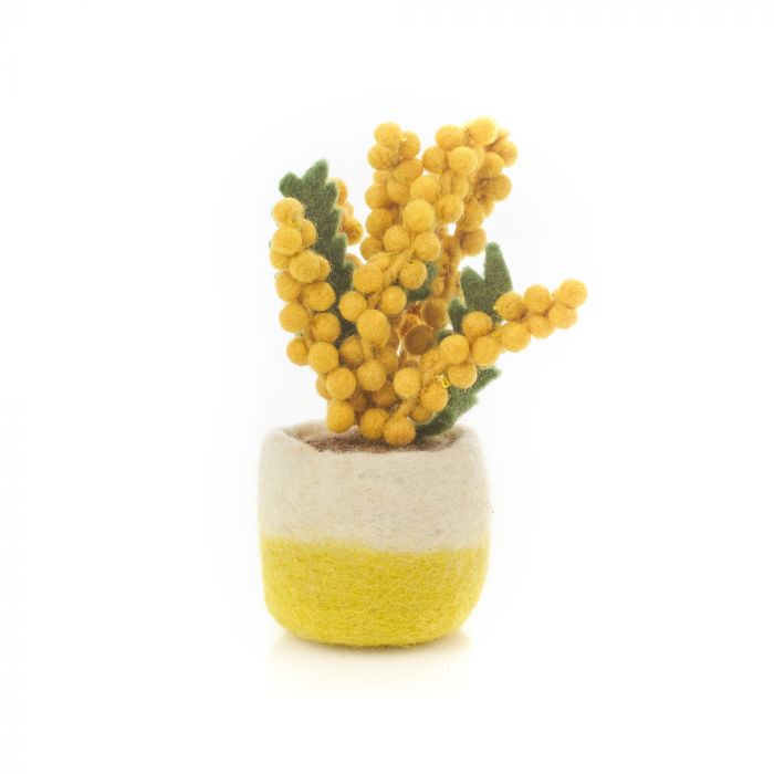 Handmade Felt Happy Houseplants - Sunshine Bloom